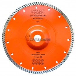 Алмазный круг отрезной Distar Turbo Laser/F GM